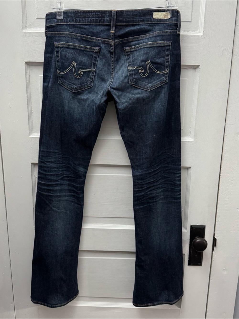 AG Adriano Goldschmied Decade Bootcut Jeans Dark Wash 30R - Picture 4 of 11